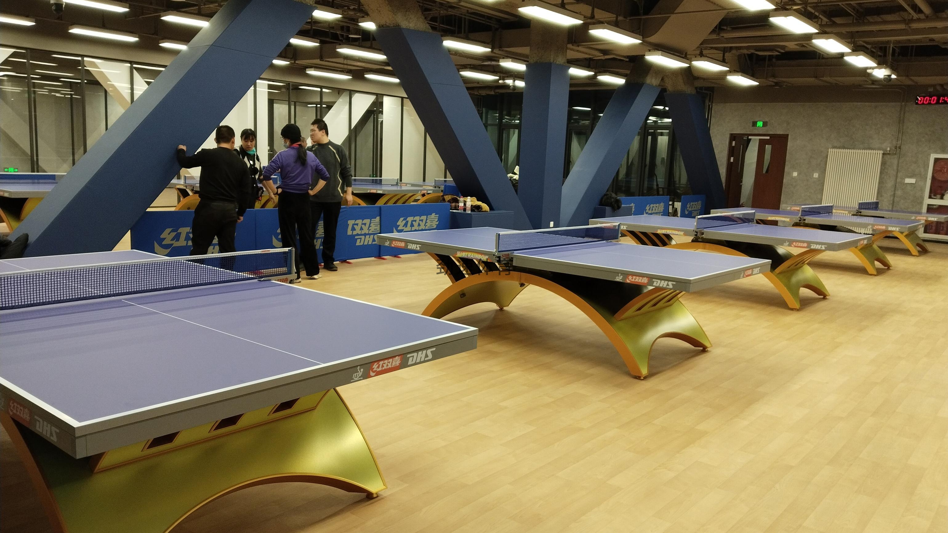 紅雙喜乒乓球臺，運動體育器材